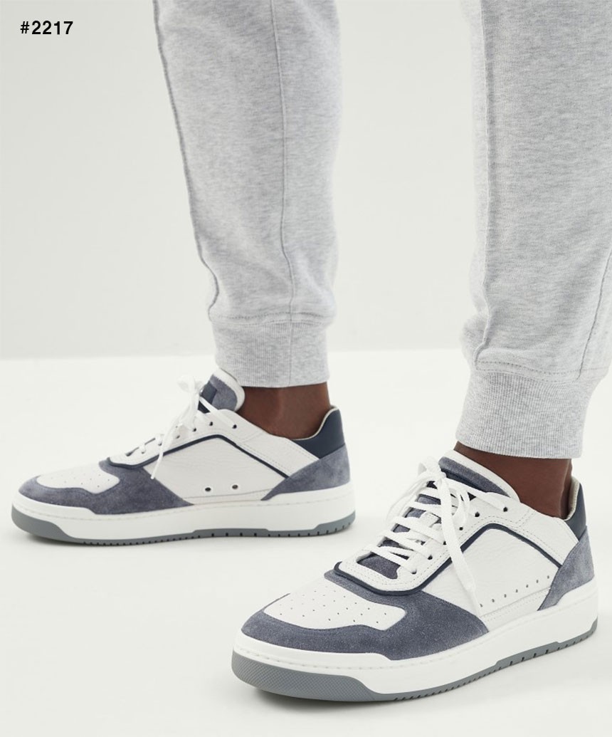 🍀 [BRUNELLO CUCINELLI] 브루넬로 쿠치넬리 넬리 패널 믹스 스니커즈 🍀