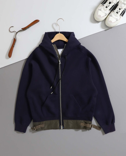 #사카이 [ s*cai ] 수입 나일론 트윌 & 스폰지 스웨터 후드 집업 입고💢 #남성상의 #집업