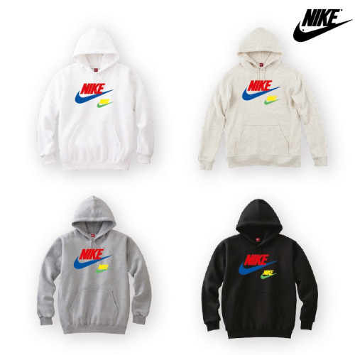 나이키 더블 로고 후드티