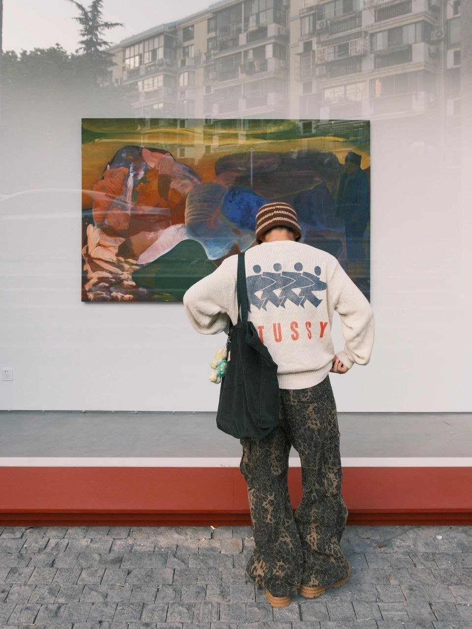 💕 스** 서프맨 아이콘 니트 - 수입