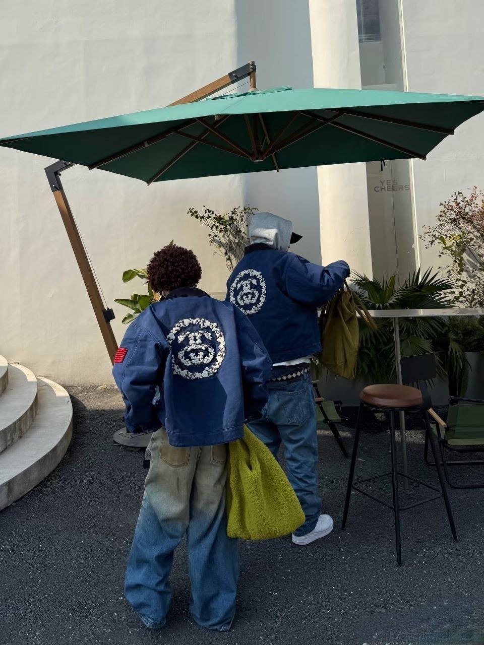 💕 스** x 데님티어* 25 캔버스 자켓 - 수입