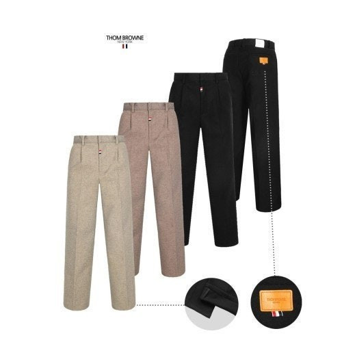 💕 톰* 기모 울 세미 와이드 팬츠