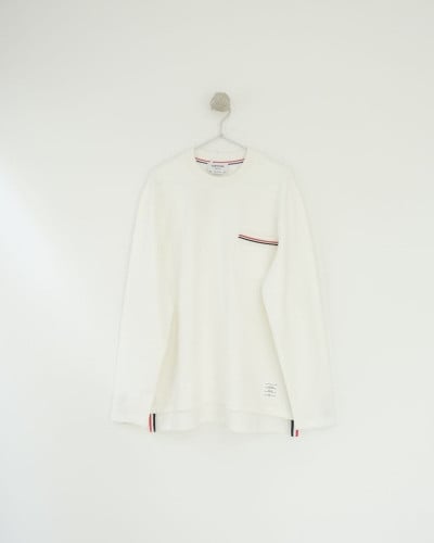 💕 톰* 포켓 삼선 오버사이즈 맨투맨 - 수입