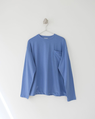 💕 미*** 포켓 자수로고 롱슬리브 - 수입