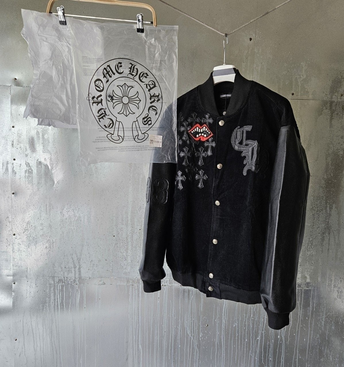 💕 크* X MATTY BOY 바시티 자켓