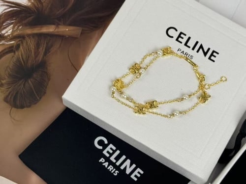 #N #셀린느 더블 체인팔찌