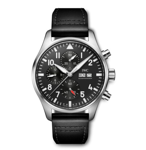 IW* 파일럿워치 블랙다이얼 IW378001