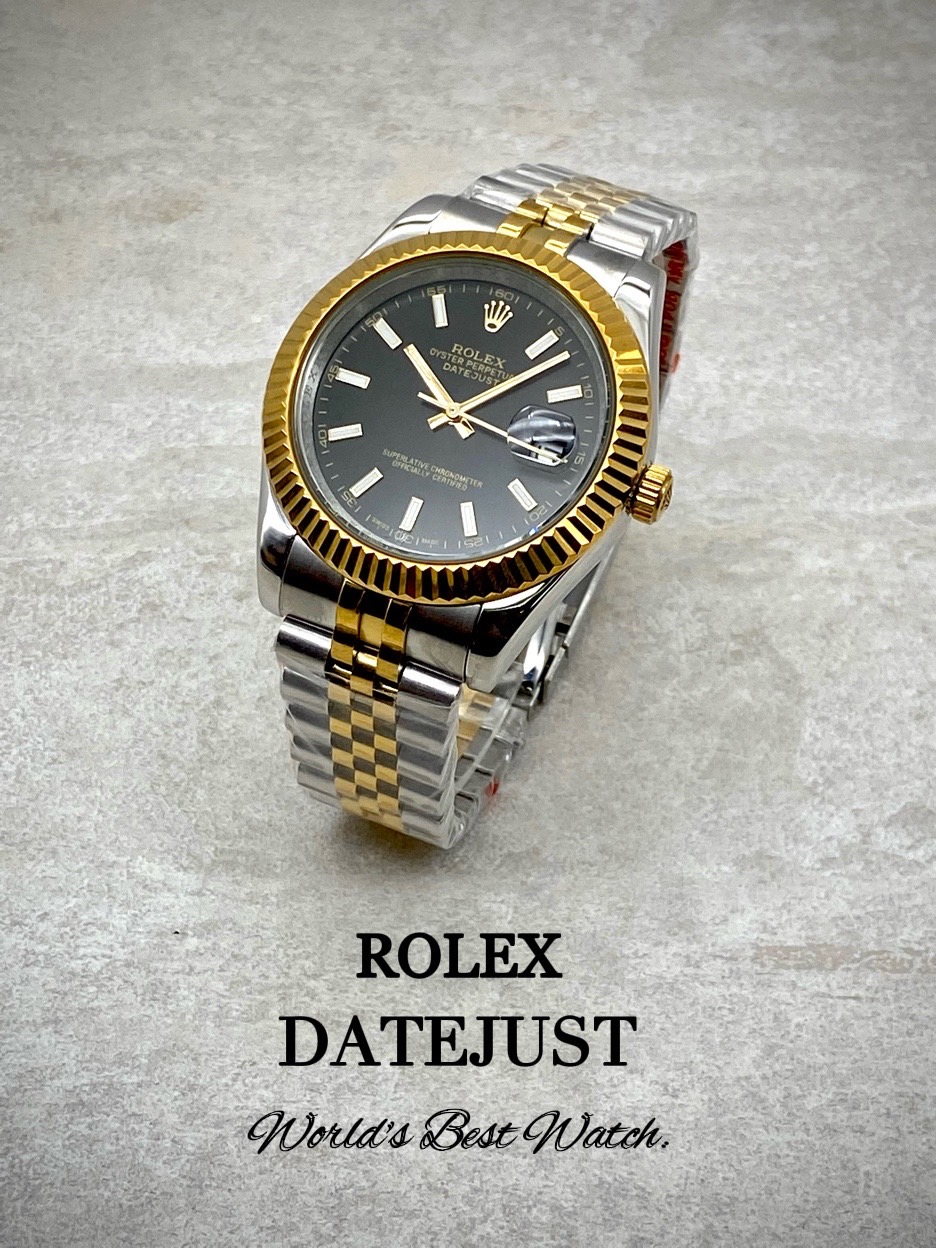 로랙* 데이저스트 블랙다이얼 남성용 콤비