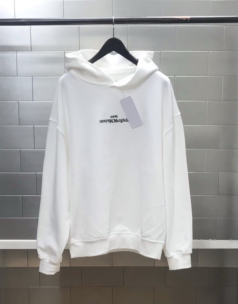 메종마르지엘*  후드 스웻셔츠