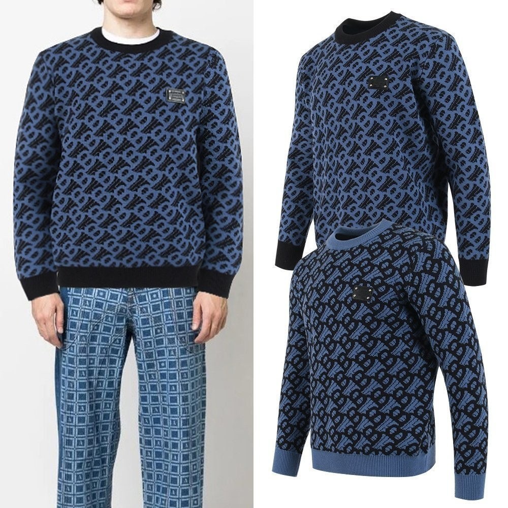 💕 버** 플레이트 울 니트