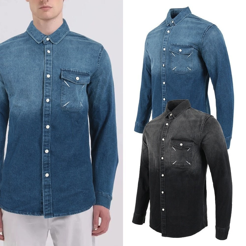 💕 메* 마르지엘라 스티치 데님셔츠