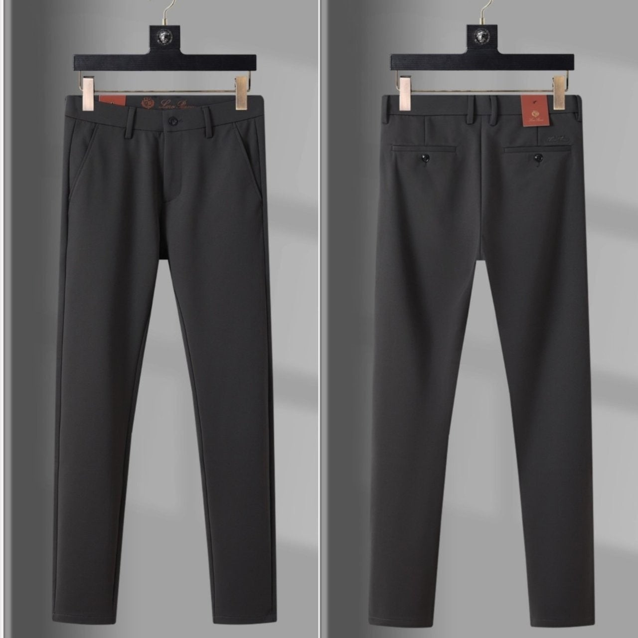 💕 로* 피아나 로고 패치 사방스판 치노 팬츠➡️수입최고급(가을,겨울)