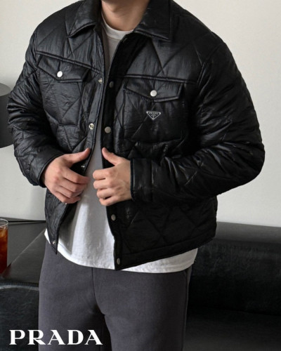 💕 프** 퀄팅 트러커 패딩