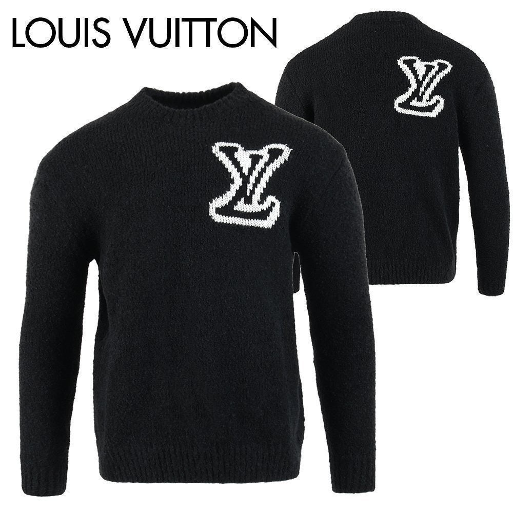 💕 루* 로고 보카시 니트