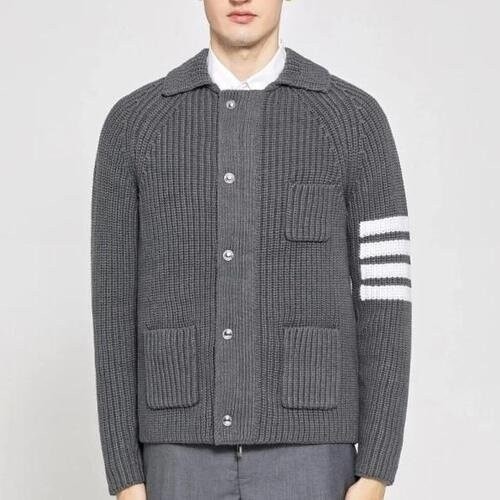 💕 톰* 4바 울 니트 가디건