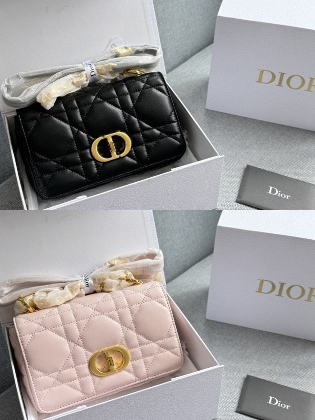 💕 디* 소프트 카로 스몰백 (블랙/핑크)