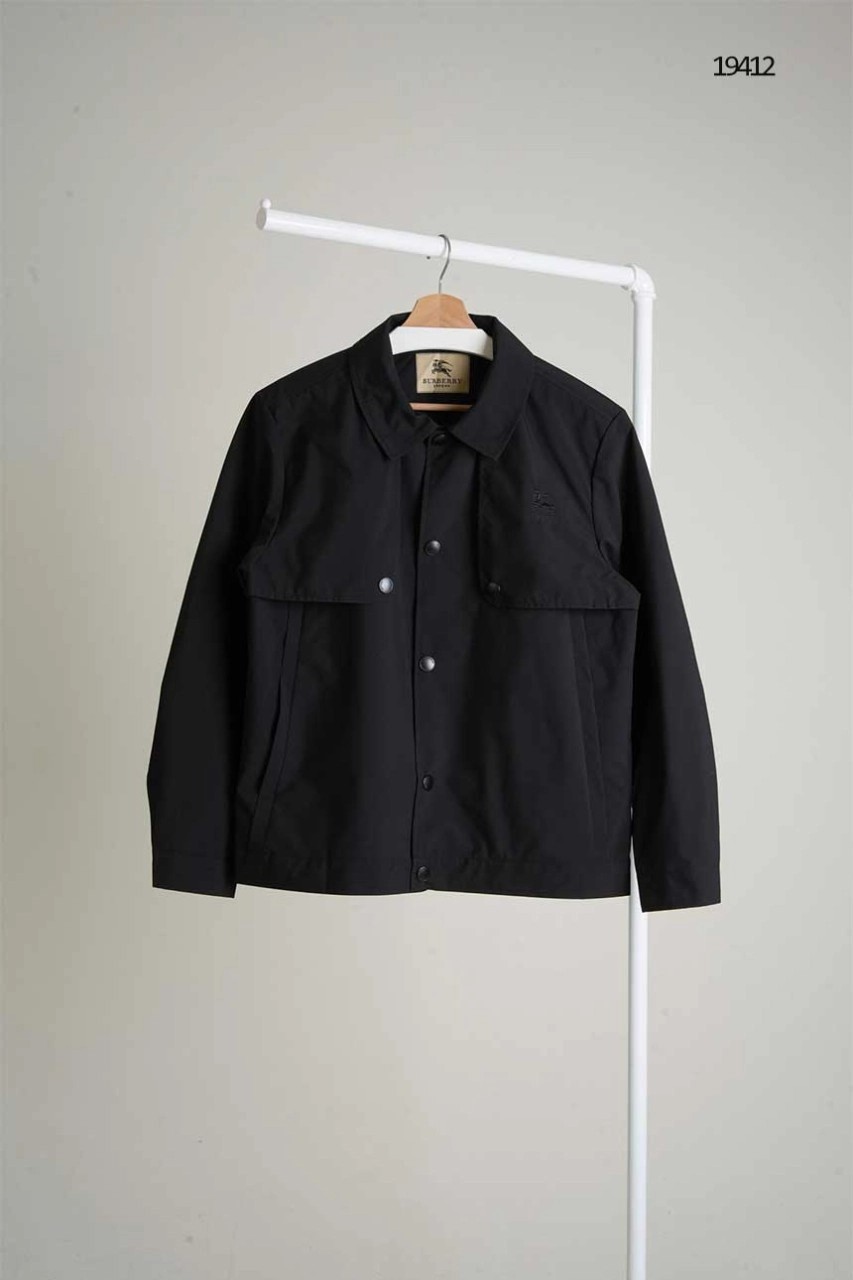 🔆 [BURBERRY] 버버리 EKD 로고 버튼 셔츠 자켓 🔆