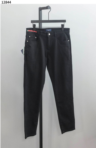 #프라다 [PRADA] 남성 삼각로고 블랙 팬츠 신상입고💢 #하의 #팬츠 #12844