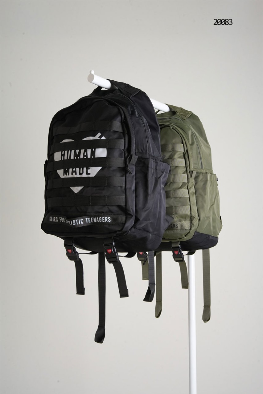 🔆 [HUMAN MADE] 휴먼메이드 밀리터리 백팩 🔆