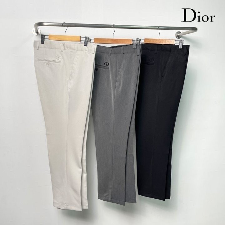 디올 CD 로고 자수 히든 슬랙스 (바지)