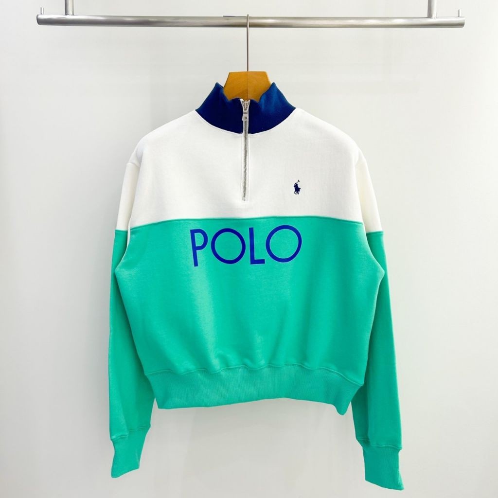 폴로 여성 아소스 우먼 반집업