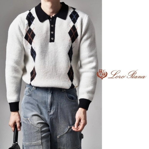 로로피아나 아가일 카라 니트