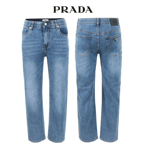 💕 프** 블루 쿨터치데님 세미와이드 히든밴드 팬츠