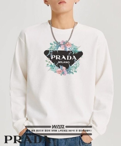 💕 프** 플라워 삼각 패턴 밍크양기모 티셔츠