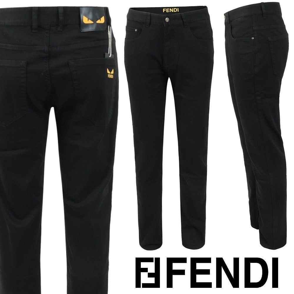 💕 펜* 스몰 로고 블랙 슬림 일자진