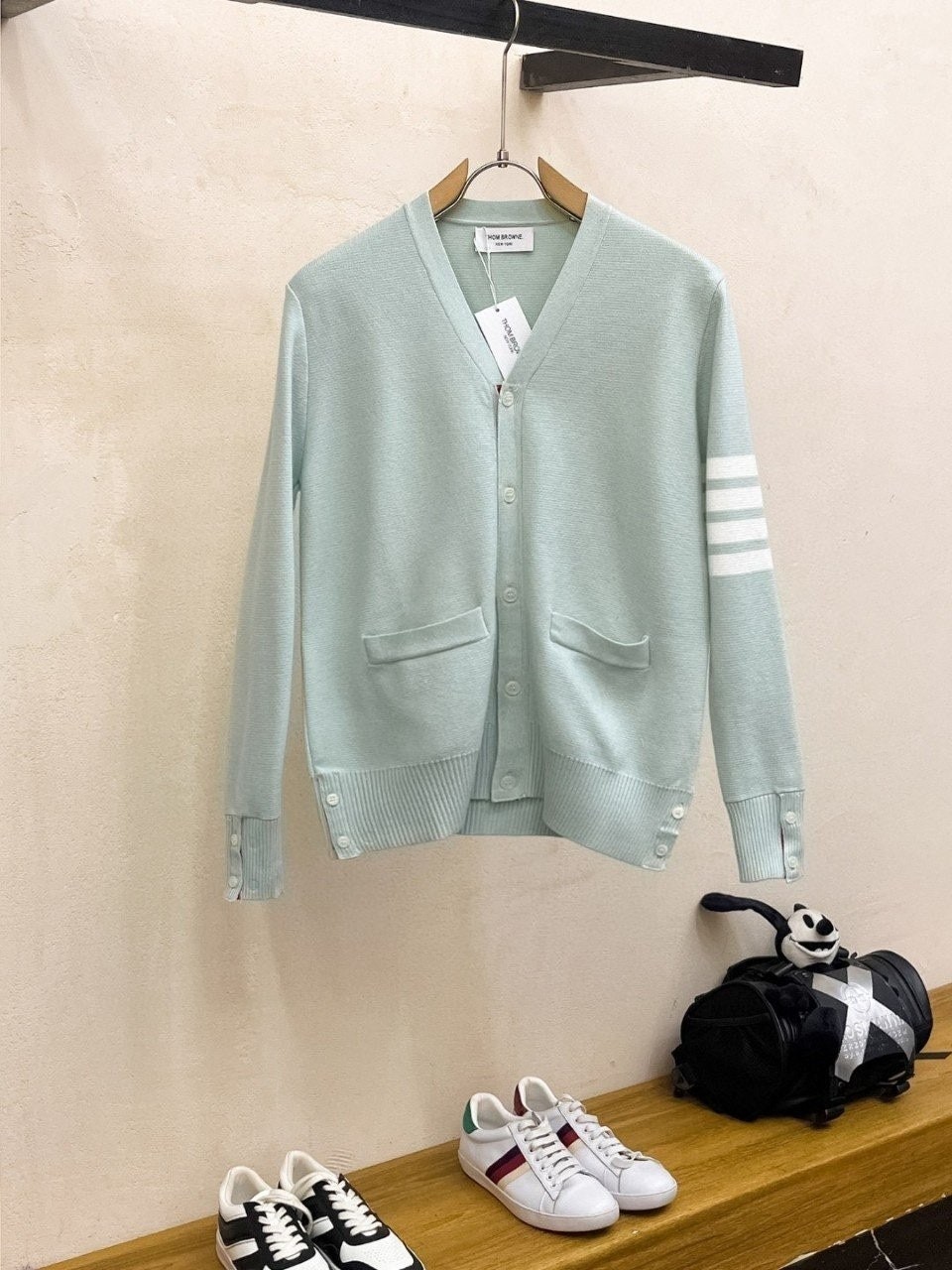 💕 톰* 시그니처 4선완장 가디건