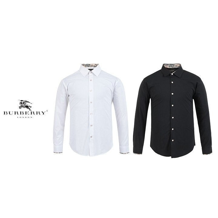 💕 버** 체크 포인트 셔츠