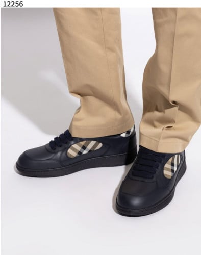 #버버리 [BURBERRY] 수입프리미엄급 버버리 체크 테라스 스니커즈 블랙 신상 입고💢 #태그 #신발 #12256