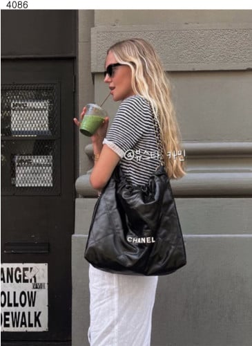 #샤넬 [Chanel] 수입프리미엄급 제니 샤넬 22 라지백 신상 입고💢 #태그 #가방 #4086