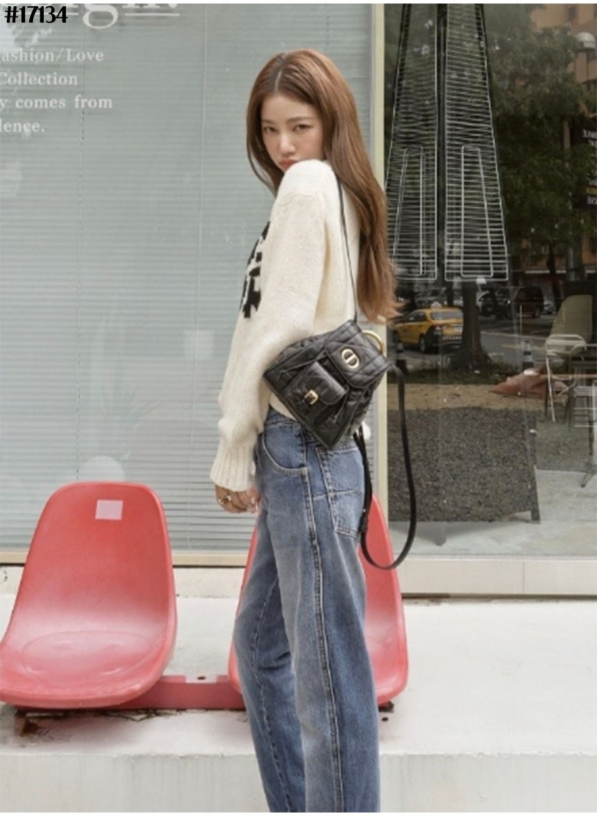 🔆 [DIOR] 크리스챤 디올 Caro 카로 스몰 백팩 🔆