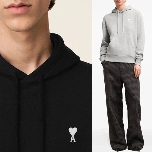 💕 아* 화이트로고 후드티