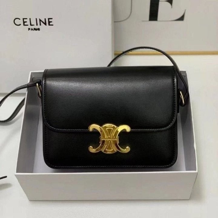 💕 셀** 트리오페 숄더백 샤이니 카프스킨