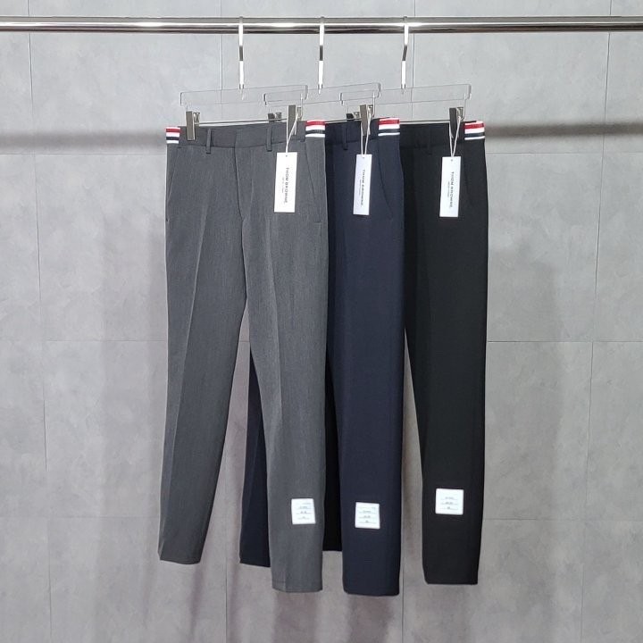 톰브라운 삼선 밴딩 베이직 슬랙스 팬츠 (바지)