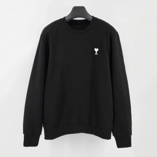 아미 화이트 로고 맨투맨