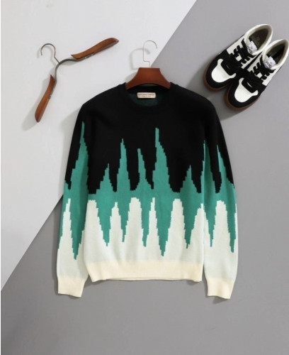 보테가베네타 루즈핏 그라딘트 울 스웨터 니트