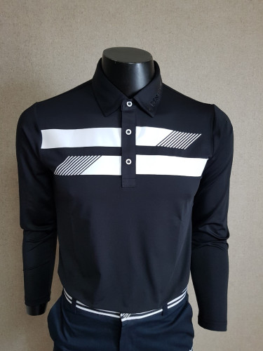 데상트 고주파 로고 포인트 카라티