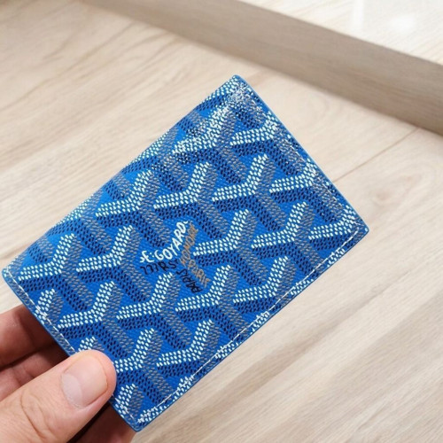 고야드 10 카드 명함 지갑 네이비