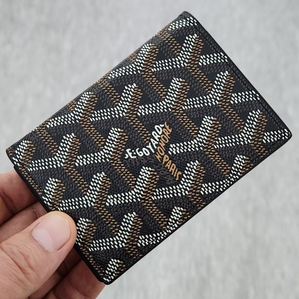 고야드 7 카드 명함 지갑 블랙