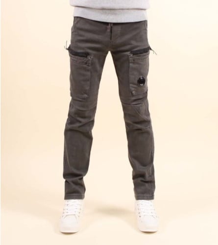 CP컴퍼니 가먼트다잉 렌즈 지퍼 카고 팬츠 (바지)