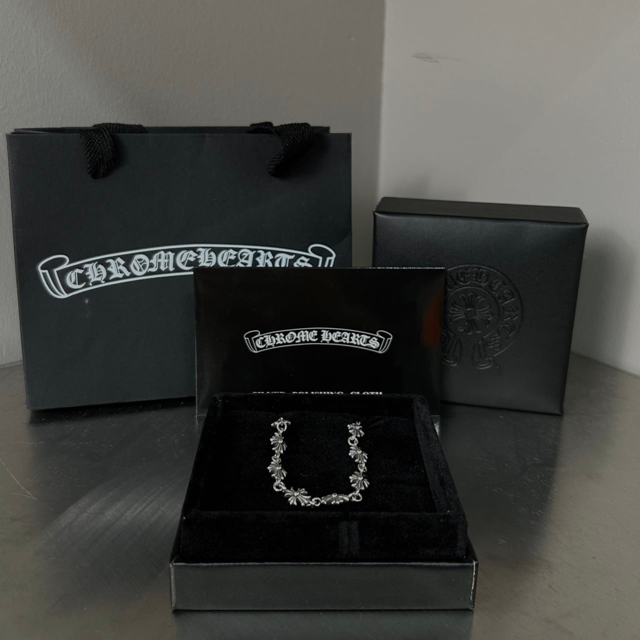 #N #크롬하츠 타이니 팔찌 실버