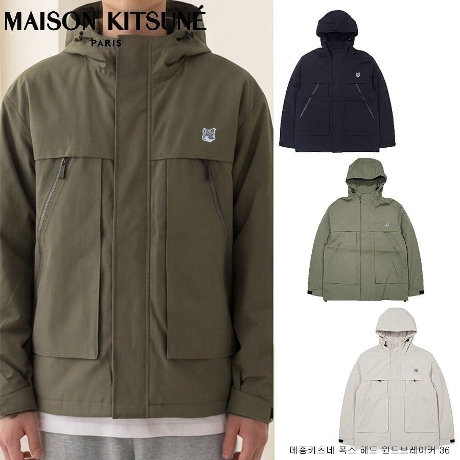 💕 메* 키츠네 폭스 헤드 윈드브레이커 36