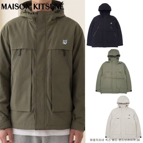 💕 메* 키츠네 폭스 헤드 윈드브레이커 36