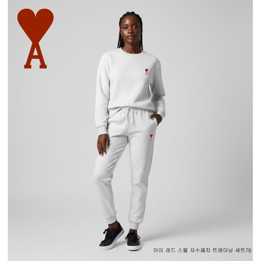 💕 아* 레드 스몰 자수패치 트레이닝 세트 76