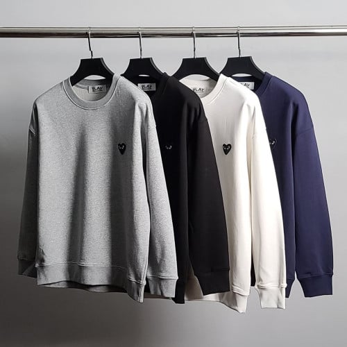 💕 꼼* 블랙와펜 코튼 맨투맨