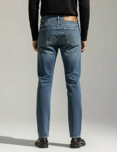 💕 로** 아나그램 엠보 포인트 워싱스판 데님진➡️수입최고급