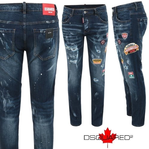 💕 디**** 멀티패치 워싱 슬림 일자진 ☆봄 신상☆